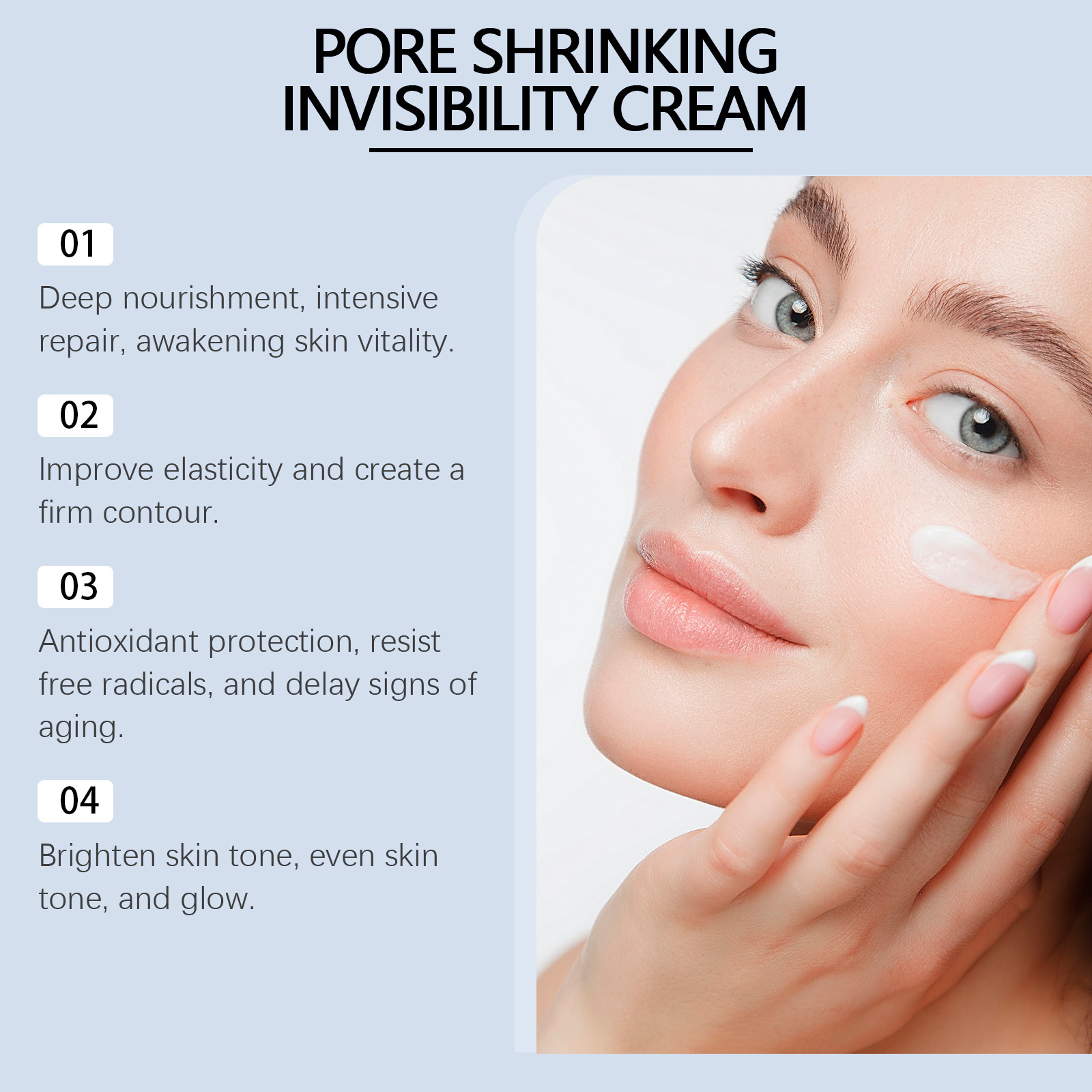 Pore Shrinking Face Cream Larg - Snail Cream Gel 评论和价格