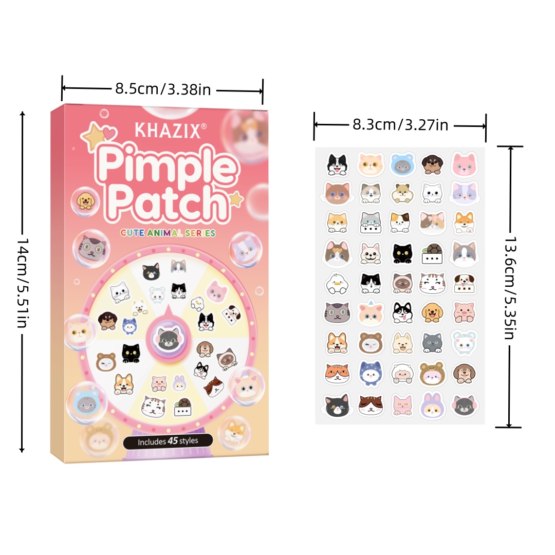 45pcs Cartoon acne patch, cute - Skincare Moisturizer 评论和价格