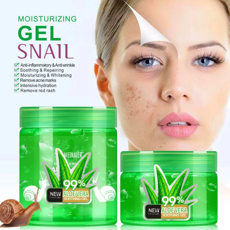 150ml 250ml Aloe Vera Gel Natu - Snail Cream Gel 评论和价格